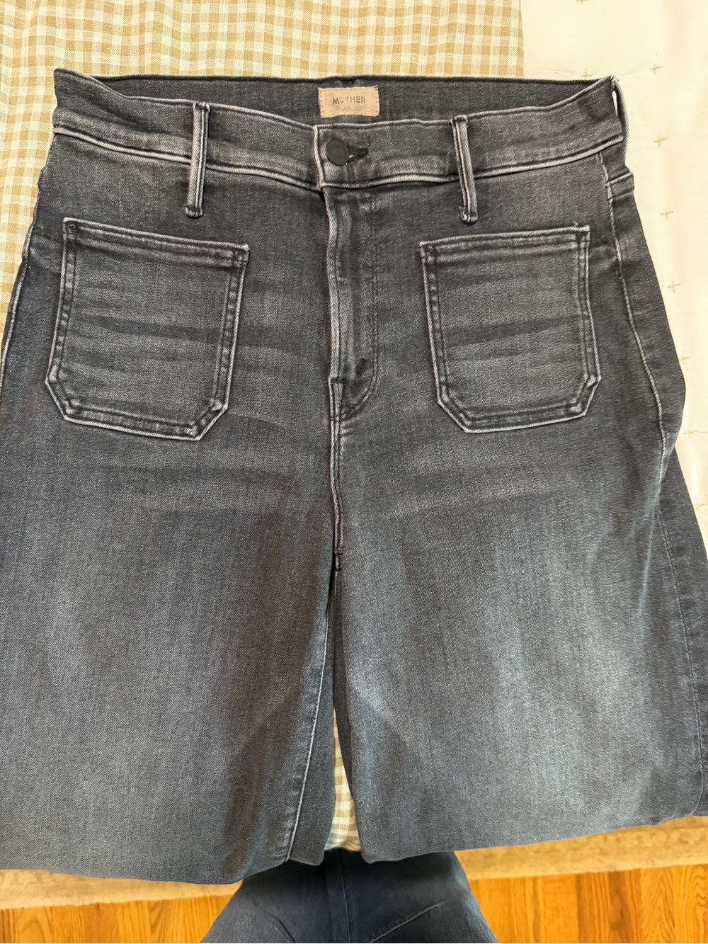 MOTHER Wide Leg High Rise Jean - Picture 2 of 7